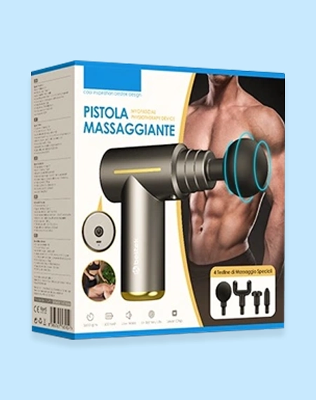massage gun packaging