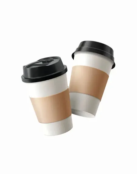 paper cups with lid