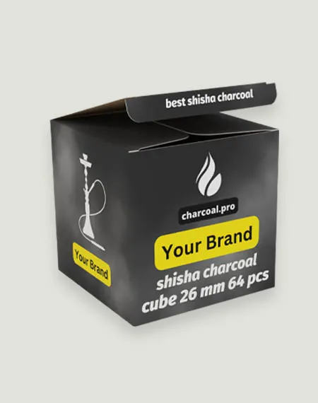 shisha charcoal cube