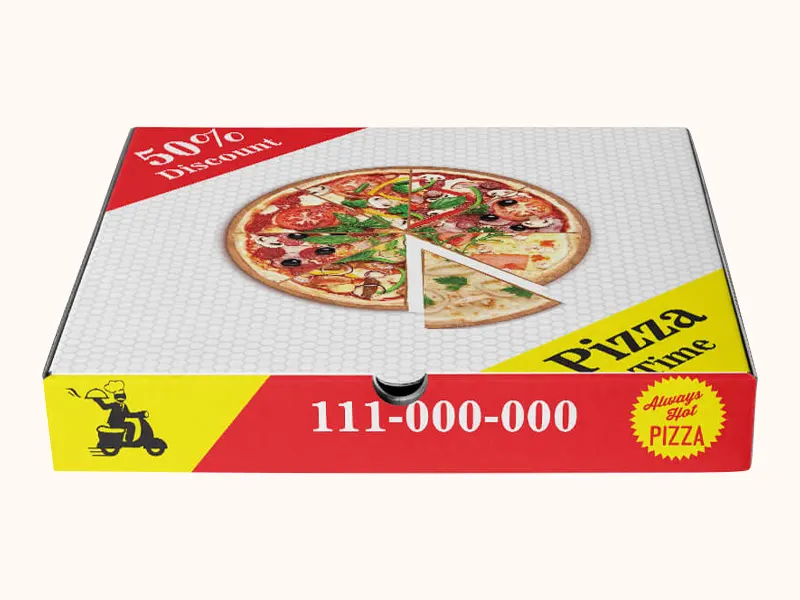 Get Custom Detroit Pizza Boxes In Bulk at Wholesale
